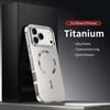 Apple iPhone 17 Pro Max Magnetic Buckle Case - Anti-fall Metal Shield for iPhone 16 Pro