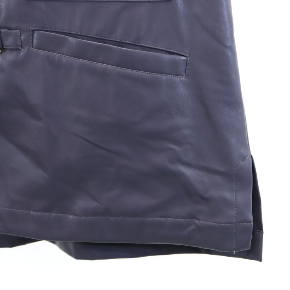 TAUPE Made In Japan Leather Jacket 2 Purple Men's Used