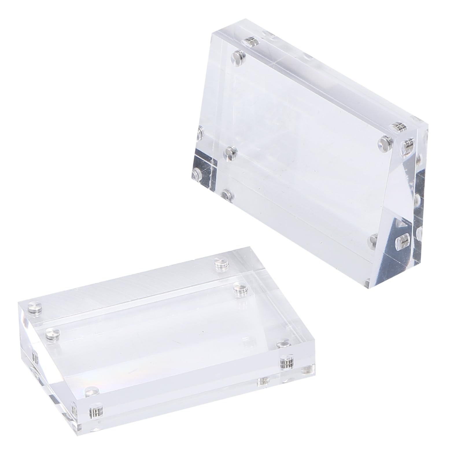 

Подставка для акриловой ценникодержателя Uccellino, магнитная, для демонстрации визиток и ценников (90 мм x 55 мм)