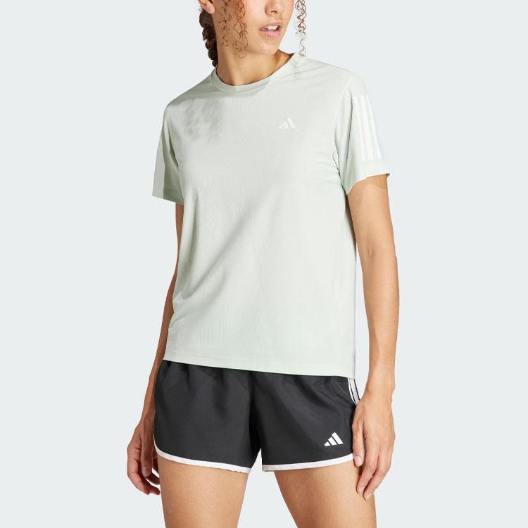 New Adidas T Shirt Women's Light Green IN1593