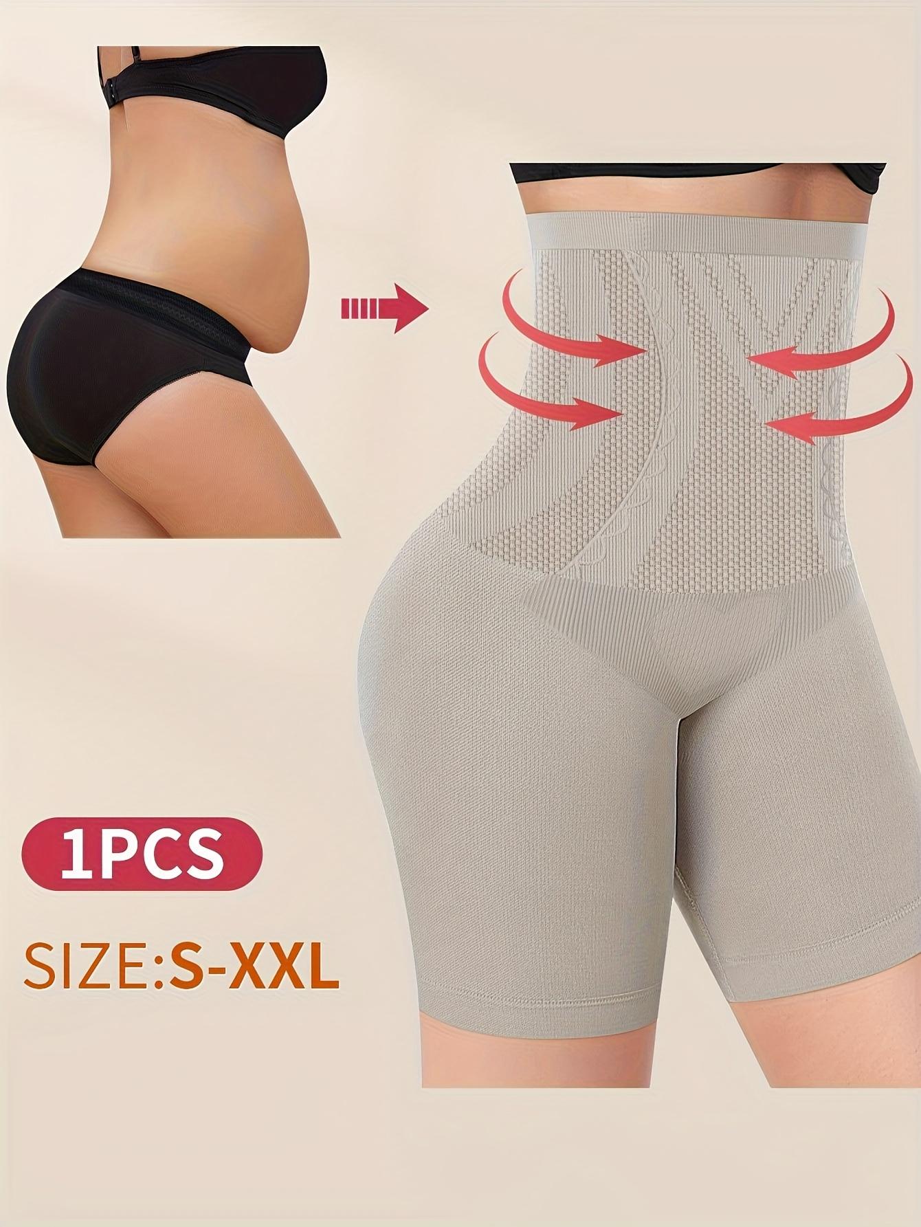 

[Корректирующее белье с высокой поддержкой] Женское корректирующее белье с высокой поддержкой - Поддержка живота, Без подкладки | Удобная посадка, Идеально для повседневной носки, фитнеса и спорта XXL