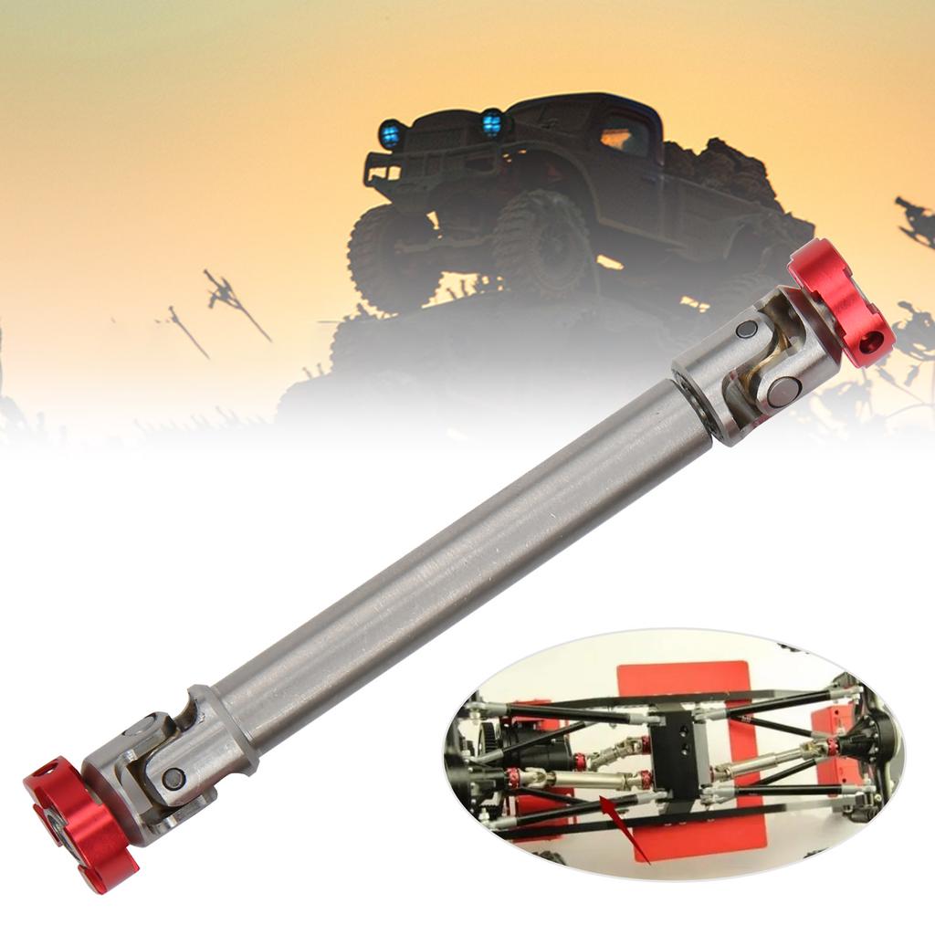 Universal Mehrzahn-Antriebswelle Passend für Tamiya TRX4 SCX10 III D90 114 RC-Car90?110 mm