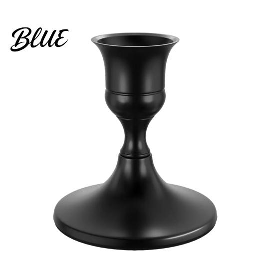 Metal Candlestick Holder for Tealight or Pillar Candles European Simple Candle Candlelight Ambiance
