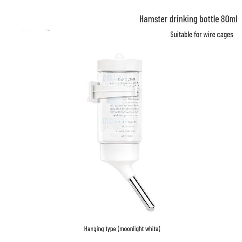 

Непротекающая бутылка для воды с подставкой и шариком-роллером для хомяков Single Product