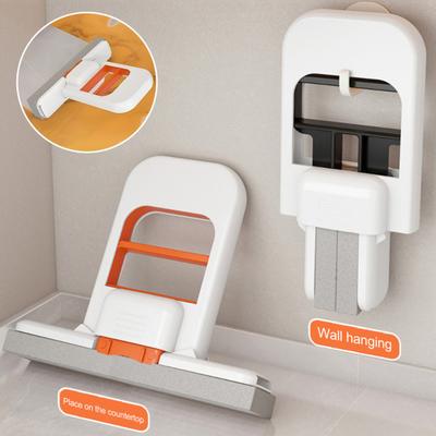 1/2/3 Stück Mini Faltbarer Desktop-Mopp Leichtes Design Wasseraufnahme Einhändige Bedienung Tragbar