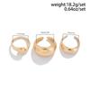 3/4Pcs Dating Rings Open Rings Adjustable Finger Rings Geometric Open Rings Finger Jewelry Suitable For Party Daily