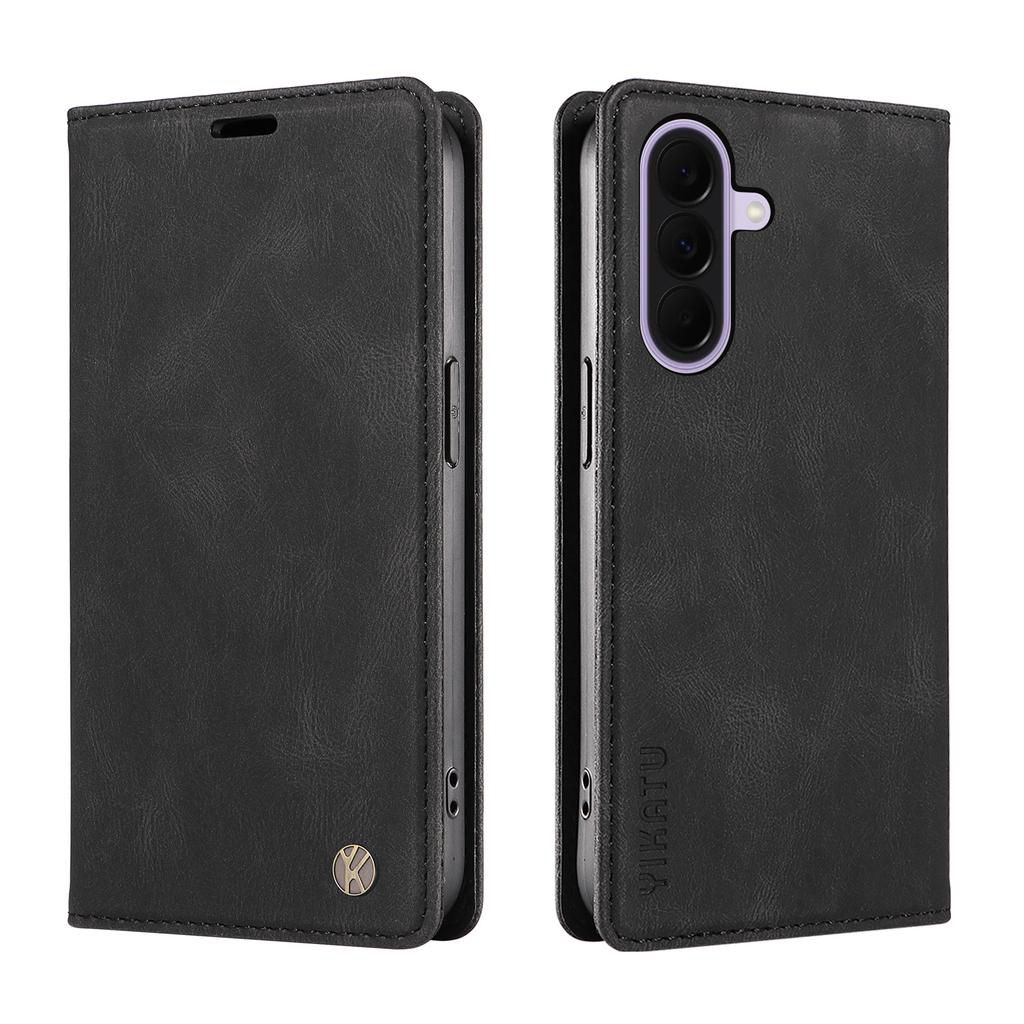 Leather Wallet Magnetic Flip Case for Samsung Galaxy A17 A27 A37 A57 A56 A36 A26 A16 A55 A35 A25 A15 A54 Card Holder Cover