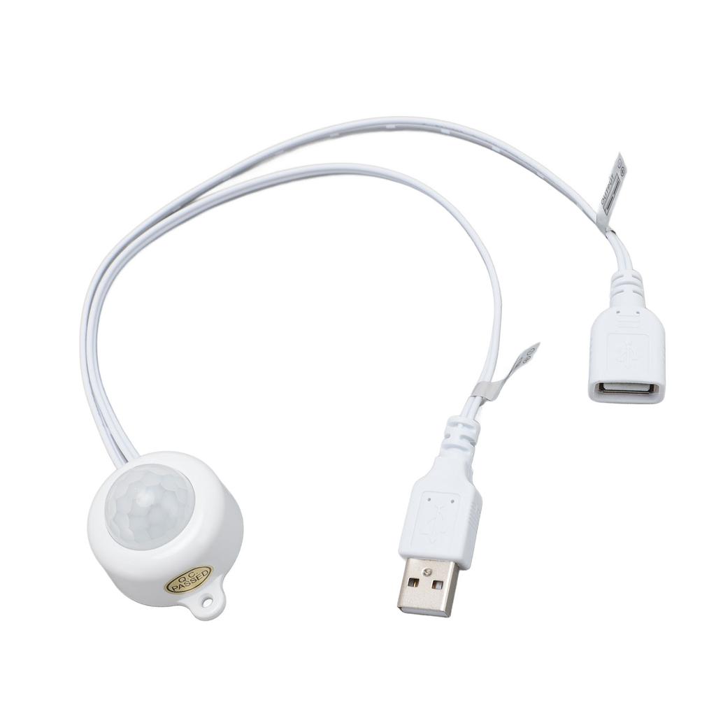 PIR Motion Activated Sensor USB Interface Plug and Play 5V To 24V Infrared Sensor Controller for Light Control