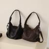 Johnature Borsa da Donna in Vera Pelle Versatile Borsa a Spalla in Morbida Pelle Bovina Grande Capacità Borsa Tote da Pendolare