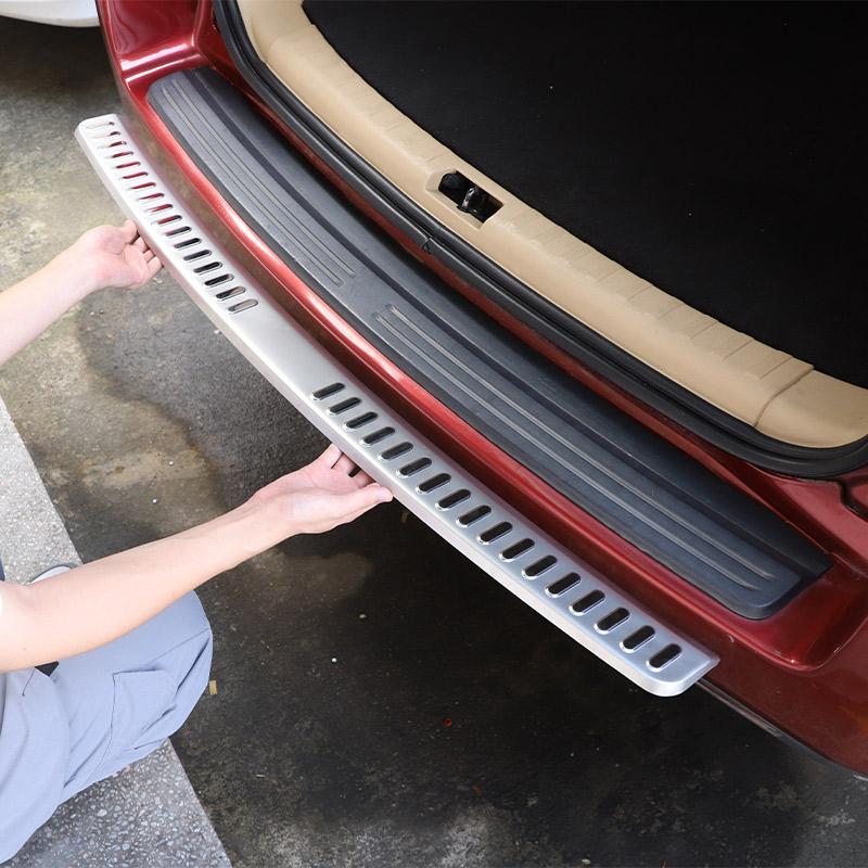 FOR LAND ROVER FREELANDER 2 2006-2015 Stainless Steel Car Rear Bumper Trunk Fender Bumper Scuff Plate Door Sill Accessories