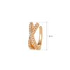 Punk Metal Zircon Ear Cuff Ear Clip for Women No Pierced C Shape Geometric Small Earcuff Ear Wrap Earcuff Clips Jewelry