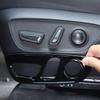For Toyota Land Cruiser Prado 250 LC250 2024+ ABS Black Car Electric Seat Adjustment Panel Decorative Stickers Car Accessories