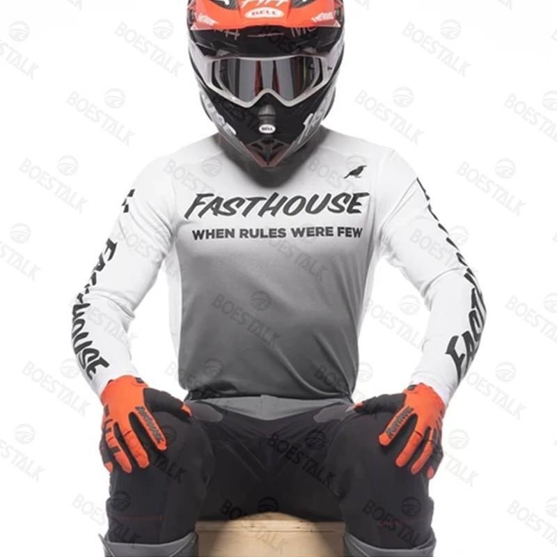 FASTHOUSE Men s Motocross Sports T-Shirt Mountain Bike MTB Downhill Suit 4XL