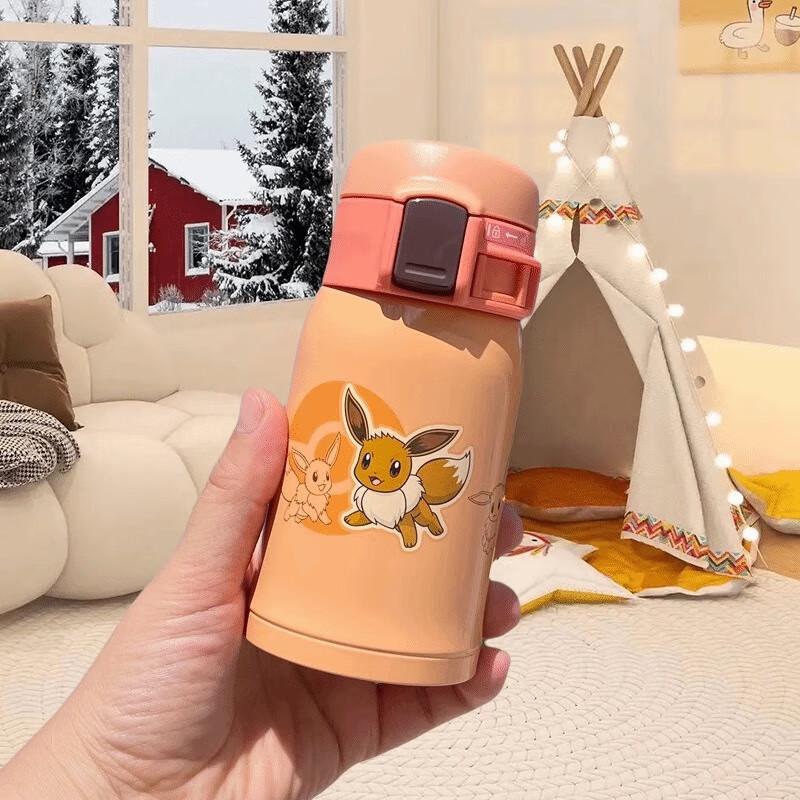 Zojirushi Pikachu Eevee Kids Vacuum Insulated Bottle