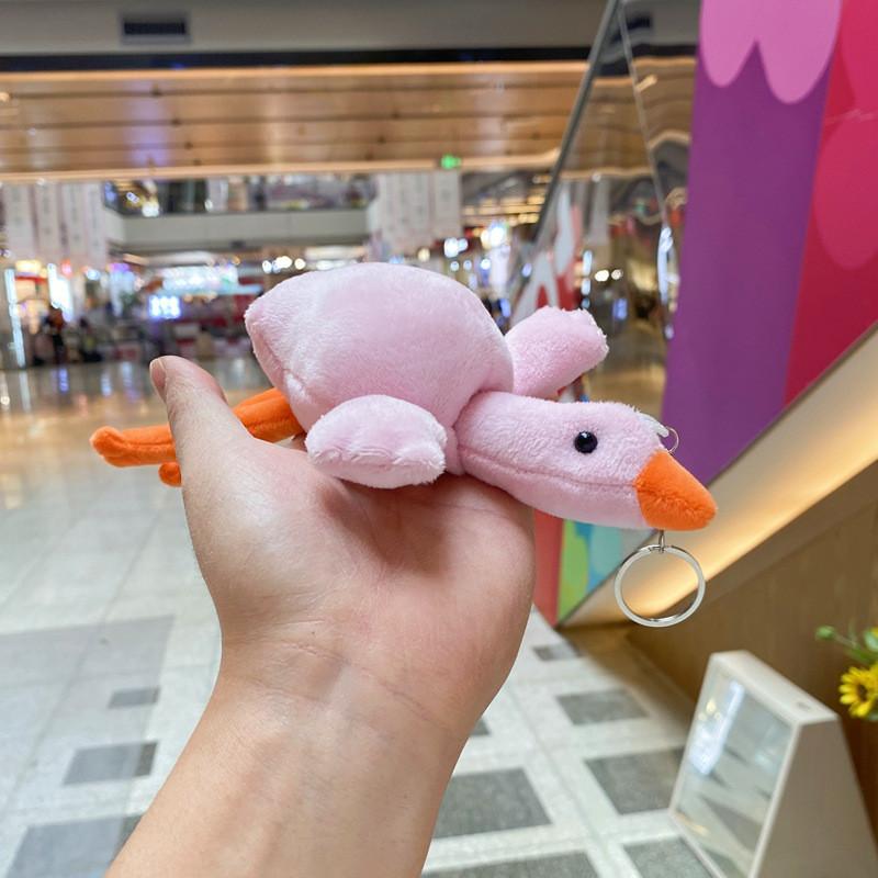Goose Plush Keychain With Extendable Body For Collectors Display And Gift Ideas