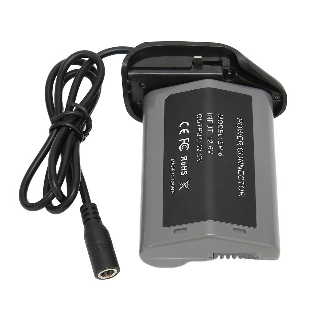 EL18 DC Coupler Kit External Full Decoding Dummy Battery with Power Supply Adapter for Nikon D4 D4S