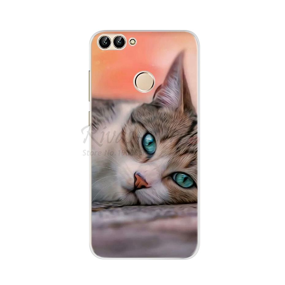For Huawei P Smart 2018 Case TPU Soft Silicone Back Cover Phone Case For Huawei P Smart 2019 Cover Fundas FIG-LX1 PSmart Case