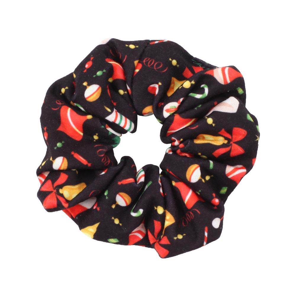 Christmas Hair Ring Set: Snowman, Bells, Santa Hat, Antlers, Candy Cane & Festive Accessories