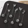 3D Dangle Nail Charms Bowknot Nail Art Charms Zircon Nail Gems Nail Art Rhinestones DIY Manicure Nail Art Decorations