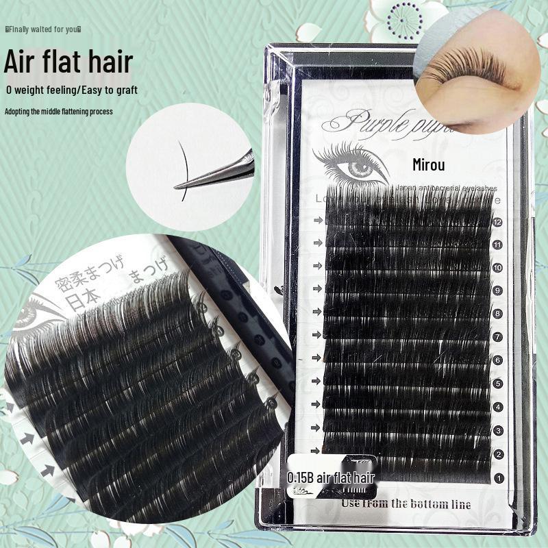 

Двухконтактные плоские наращивания ресниц, толщина 0,15-0,20 J curl, 12mm