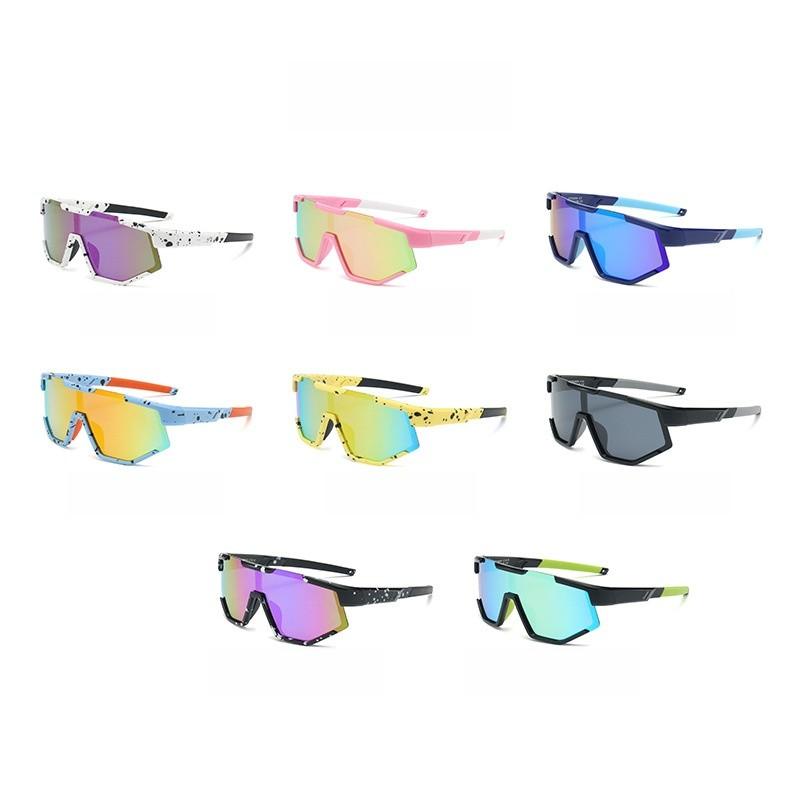 Kids Sunglasses Uv400 Polarized Full Frame Silicone For Outdoor Play And Cycling