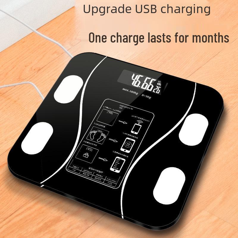 TuYi Smart Rechargeable Body Fat & Weight Scale