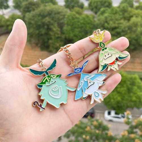 Genshin Impact Alannara Lan Bailisha Keychain, Cosplay, Game Accessories, Goods, School Festivals, Cultural Festivals, Festivals, Halloween, Events, P