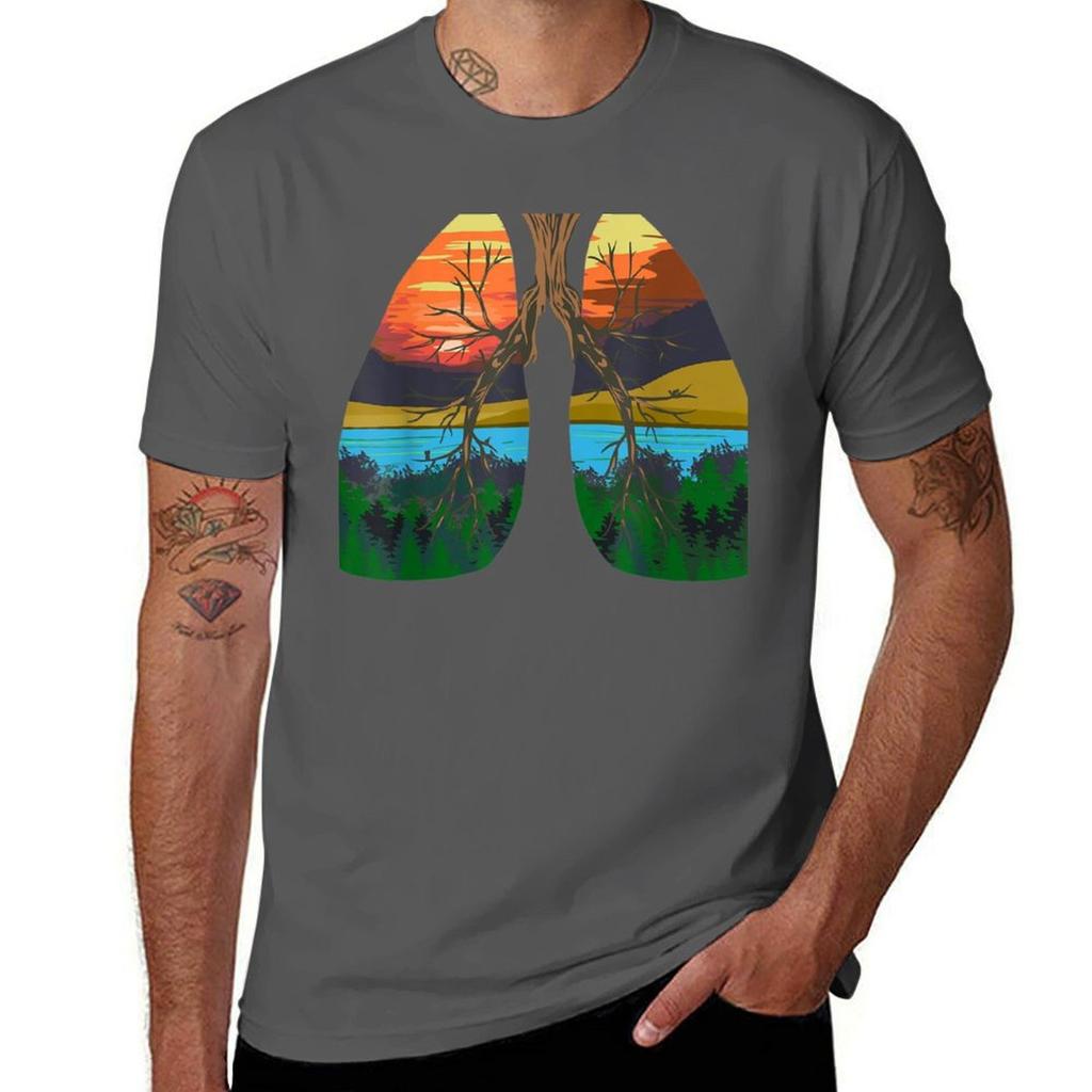 Earth day gift EnvironUnisextal Nature lover TShirt Holiday Casual Short Sleeve Top TShirt