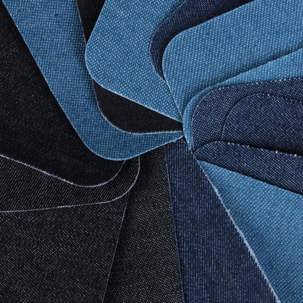 4/12Pcs Elbow Fabric Jeans Iron-on Patches Clothes DIY Repair Pants Knee Applique Apparel Self-adhesive Hole Repair Patch