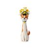 Wacky Dog Vases Funny Flower Vases,Decorative Vases Resin Puppy Sculpture Ornament for Home Decors Housewarmings Gift