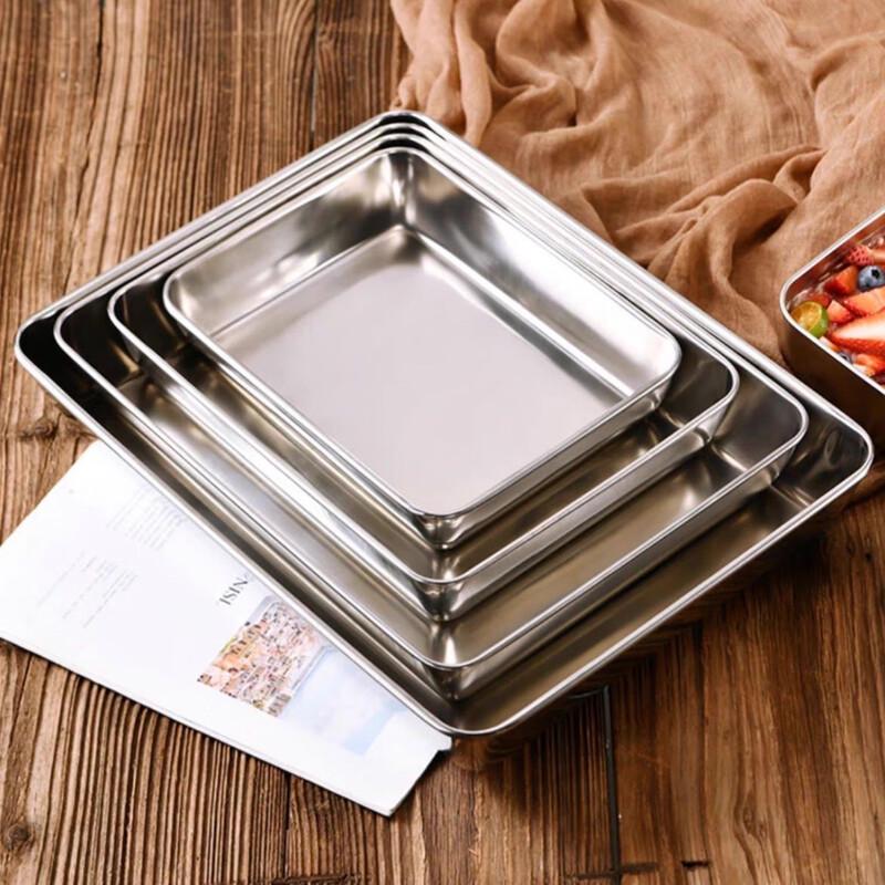 Naijiang 304 Stainless Steel Rectangular Tray