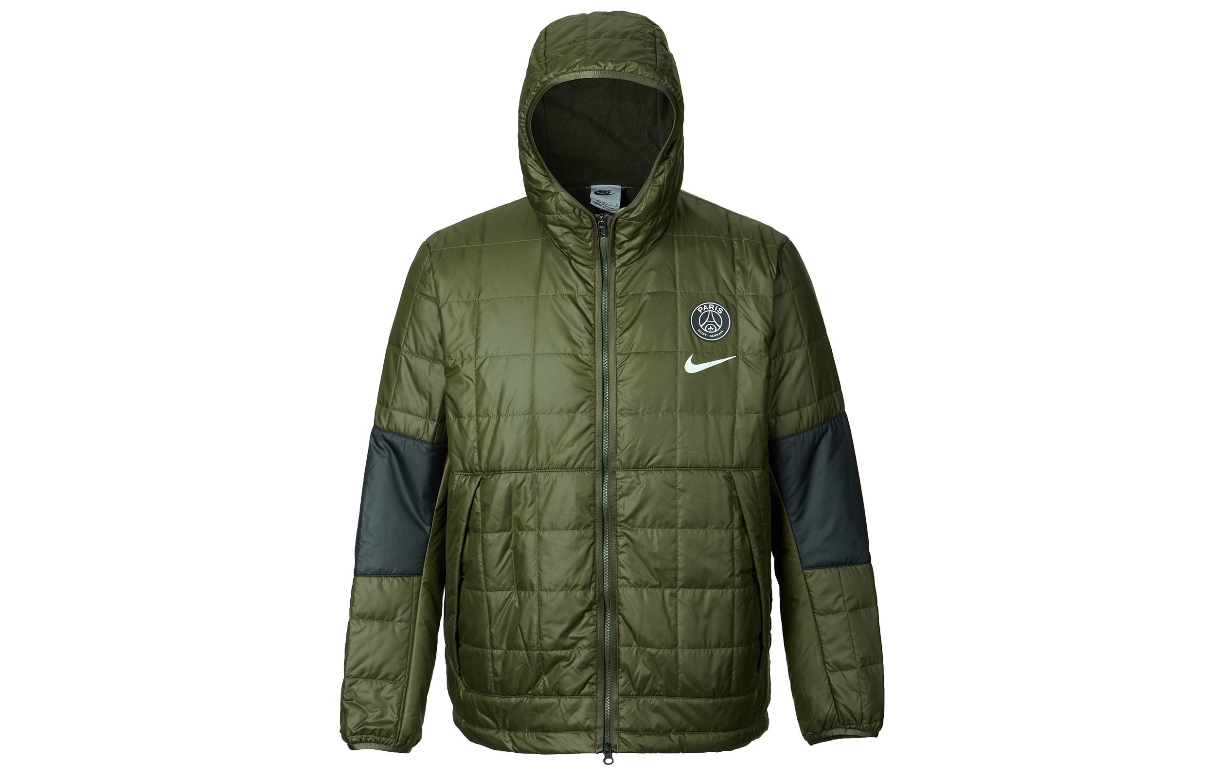 Nike Jackets Men s Army Green Hooded Moderate Other DN3153-325 XL