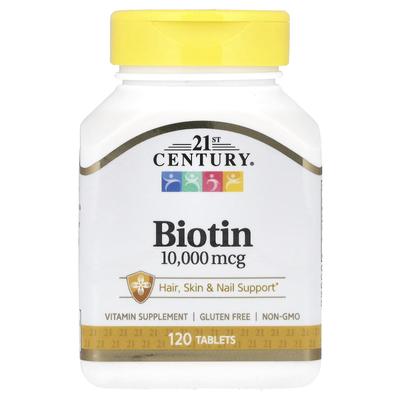 Biotin, 10 000 mcg, 120 tablet