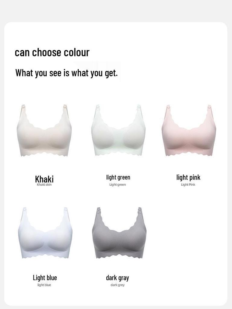 Breathable Cotton Nursing Bra Vest Style - Anti-Engorgement & Anti-Sagging Maternity Underwear