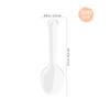 200Pcs Disposable Plastic Spoons Tableware Cutlery Clear Teaspoon Disposable Utensils For Dessert Ice Cream Party Spoon