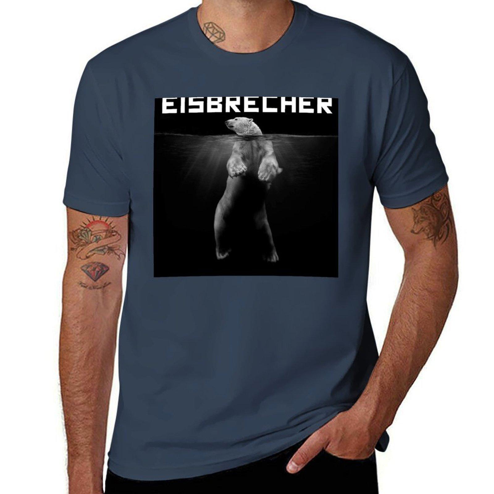 Music Eisbrecher Logo Band Singer Tshirt Fashion Simple Casual Tee Shirt S