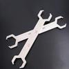 2pcs Underfloor Heating Wrench Double Open Ended Wrench Faucet  Sink Installer Wrench For Home Bathroom