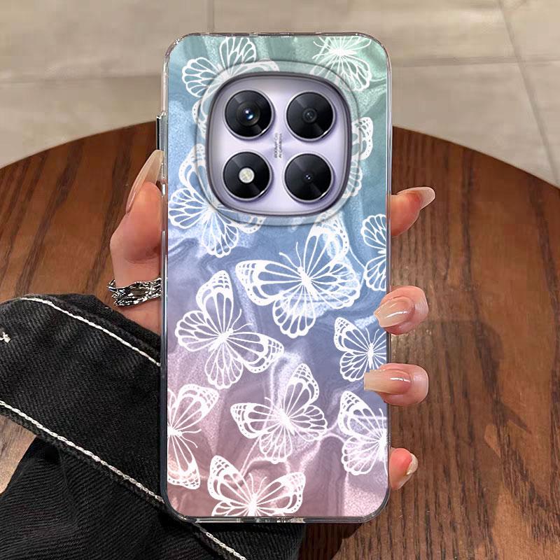Case For Redmi Note 14 13 15 Pro 5G 13 13C 14C 15C A3 A5 Phone Cover Summer Vibes Funny Snow Mountain Bumper Protective Silicone