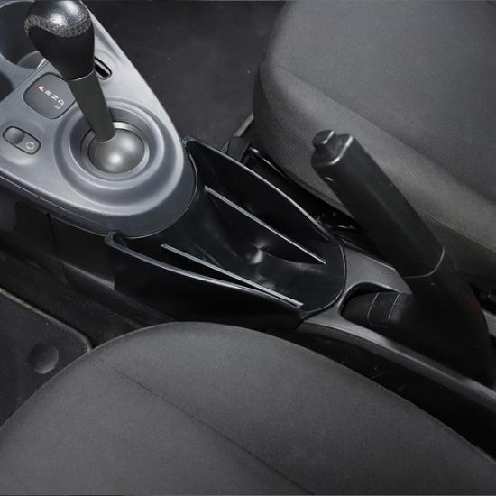 ABS Center Console Handbrake Storage Box Organizer Tray  For Benz Smart 16-21