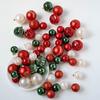48PCS Fashion Plastic Christmas Ball Set 5cm 8cm Suspensable Christmas Tree Balls Multicolor Xmas Baubles Party