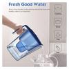 Activated Carbon Water Filter Pitcher 3.6L 1 Pot 1 Filter BPA Free Water Purifier For Kitchen Home Drinking Water Filtration