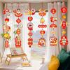 Traditional Chinese New Year Wall Hanging Cute Fu Character Hanging Ornament  Bedroom Decoration
