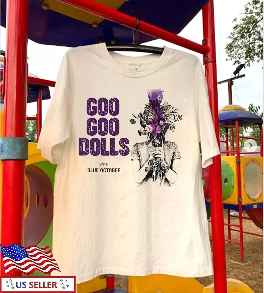 Goo Goo Dolls tour band short sleeve white color shirt KV40299 Unisex T-Shirt M