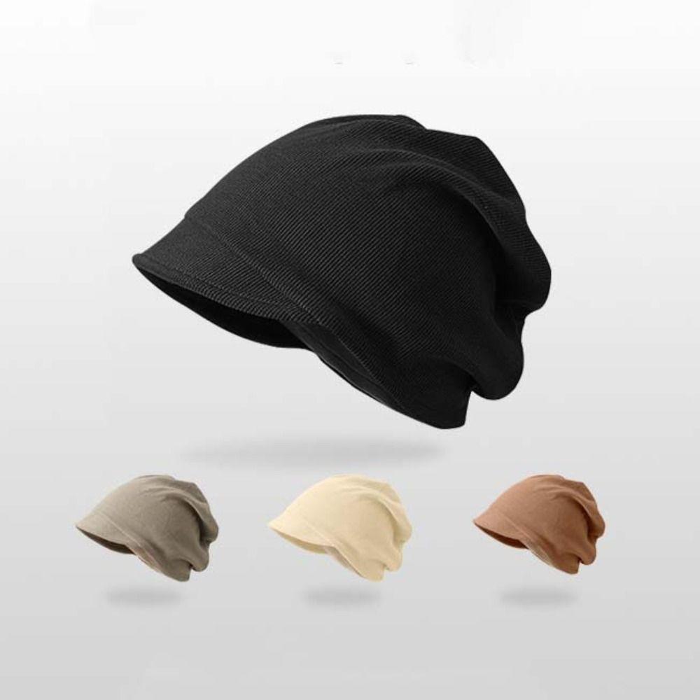 Ear Protection Beanie Hat Keep Warm Skull Cap Chemo Cap Slouchy Baggy Caps  Outdoor Headwear