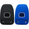 Key Fob Cover for Honda Odyssey: 2Pcs 6 Buttons Silicone Car Key Case Protector Fit for 2011 2012 2013 Honda Odyssey N5F-A04TAA 3248A-A04TAA | Black
