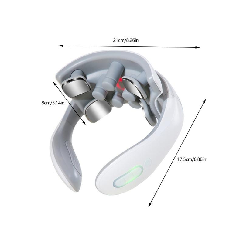 Neck Massagers for Pains Relief Deep Tissue,Electric Portable Neck Massagers with Heat for Women Men Gift