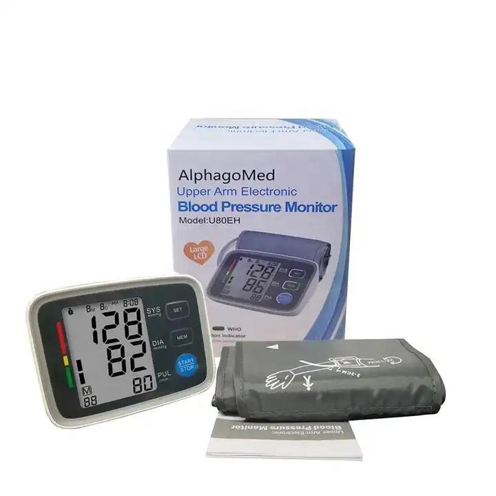 Phynaveen Medical Rechargeable Digital Blood Pressure Monitor Upper Arm Electric BP Monitor Plastic