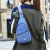 Minimalistische Damen-Brusttasche mit großer Kapazität, mehrlagig, wasserabweisend, Frontrucksack, lässige Outdoor-Umhängetasche für Mädchen