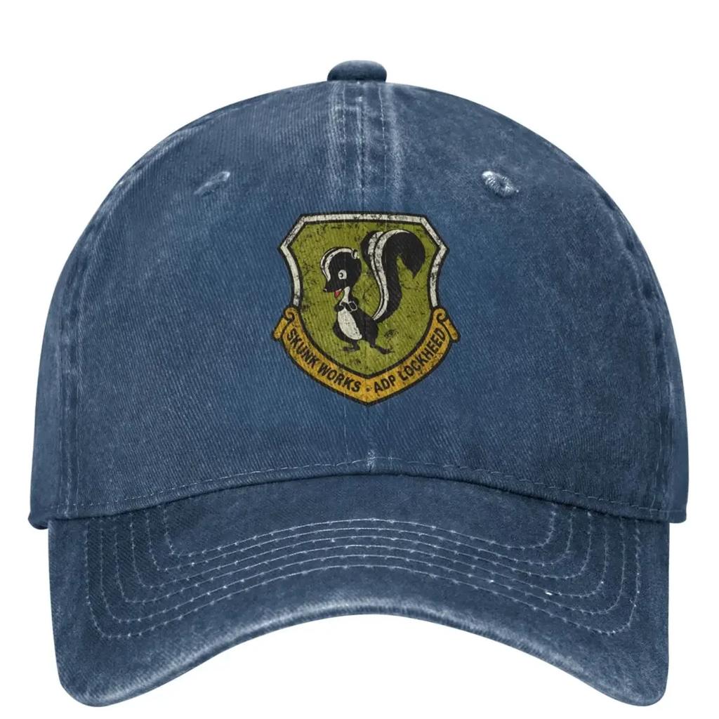 Lockheed Martin Basebollkeps Skunk Works Herr Dam Solskydd Trucker Pappahatt Sommar Avslappnad Kpop Rock Basebollkepsar