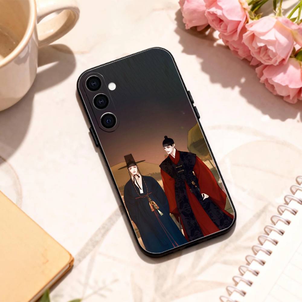 B-BL The G-Ghost's Nocturne Phone Case For Samsung Galaxy A73,A72,A71,A70,A53,A52,A51,Others Soft Black Shell